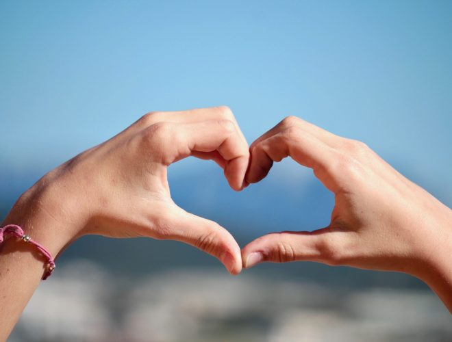 Hand heart
