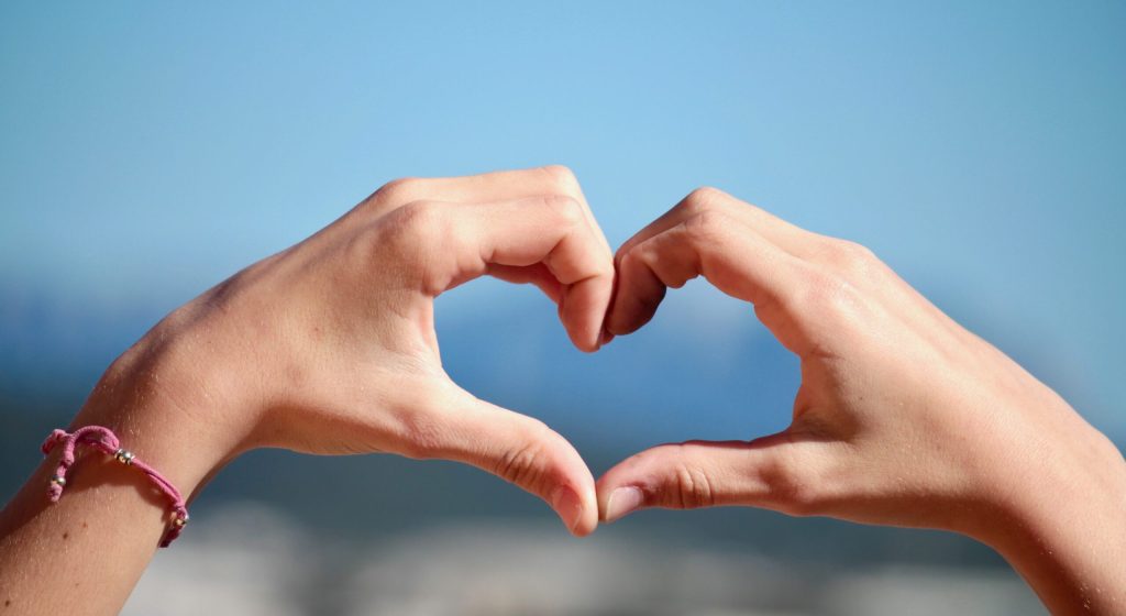 Hand heart